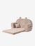 Canapé chauffeuse ours velours beige+rose - vertbaudet enfant 