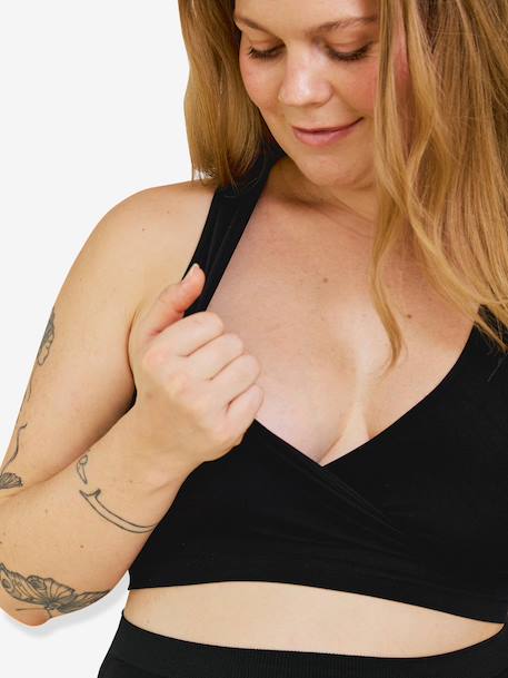 Soutien-gorge Comfi Cool noir - vertbaudet enfant 