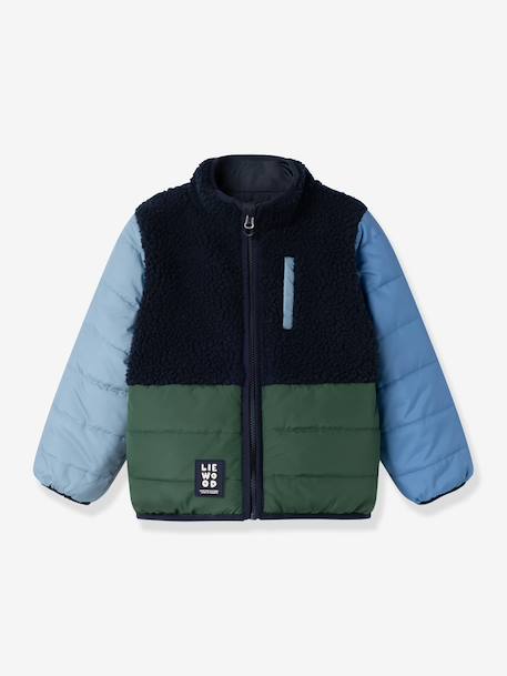 Veste Franka réversible marine+rose - vertbaudet enfant 