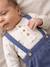 Babyset met body en broek middenblauw - vertbaudet enfant 