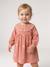 Robe bébé fille manches longues abricot - vertbaudet enfant 