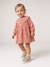 Robe bébé fille manches longues abricot - vertbaudet enfant 