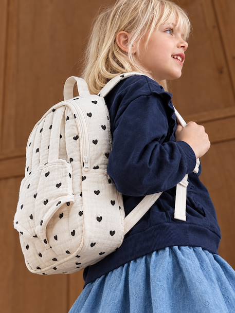 Sac à dos porte poupon jaune+noir - vertbaudet enfant 