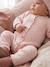 Ensemble combinaison et bonnet naissance fille rose pâle - vertbaudet enfant 