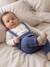 Babyset met body en broek middenblauw - vertbaudet enfant 