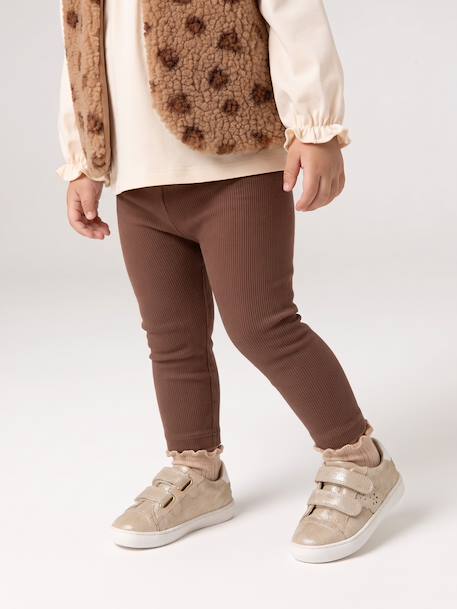 3-delige babyset meisje hazelnoot - vertbaudet enfant 