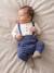 Babyset met body en broek middenblauw - vertbaudet enfant 