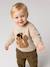 Pull bébé garçon manches longues beige chiné - vertbaudet enfant 