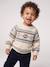 Jacquard babytrui jongen gemêleerd beige - vertbaudet enfant 