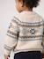 Jacquard babytrui jongen gemêleerd beige - vertbaudet enfant 