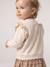 2-in-1 babyjurk met lange mouwen vanille - vertbaudet enfant 