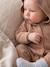 Babyjongens boxpak met capuchon en lange mouwen beige - vertbaudet enfant 