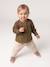 Babyblouse van corduroy olijf - vertbaudet enfant 