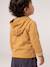 T-shirt à capuche manches longues bébé garçon ocre - vertbaudet enfant 