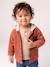 Baby overhemdjas met capuchon terracotta - vertbaudet enfant 