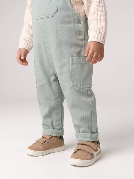 Salopette bébé garçon vert sauge - vertbaudet enfant 