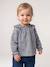 Blouse met lange mouwen voor babymeisjes grijsblauw - vertbaudet enfant 