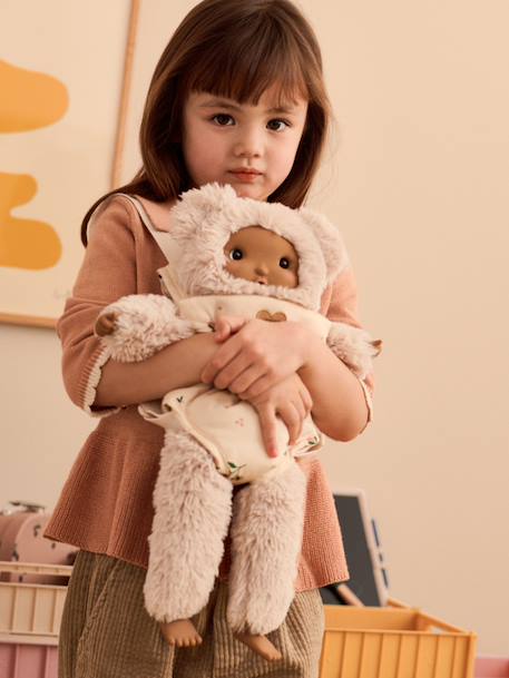 Eleanor porte-poupon imprimé rose - vertbaudet enfant 