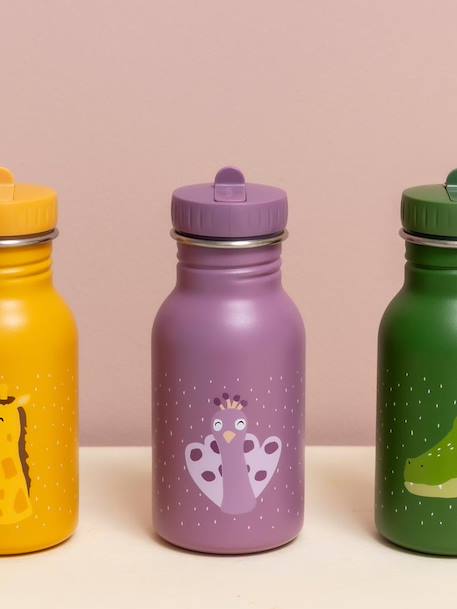 Gourde 350 ml bleu glacier+bleu pétrole+jaune+marron+mauve+Mr Fox+Mr Lion+Mrs Elephant+Mrs Rabbit+rose+rose nude+rose pâle+rouge+vert+vert sapin - vertbaudet enfant 