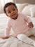 Brassière vest baby van wol en katoen cappuccino+gemêleerd beige+lichtroze+saliegroen+wit - vertbaudet enfant 
