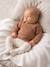 Brassière vest baby van wol en katoen cappuccino+gemêleerd beige+lichtroze+saliegroen+wit - vertbaudet enfant 