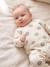 Set van 3 velours babypyjama's gemêleerd beige+gemêleerd grijs+saliegroen - vertbaudet enfant 