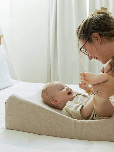 Drap-housse matelas à langer Sofalange beige+LIGHT MIST+vert d'eau+vieux rose+WHITE - vertbaudet enfant 