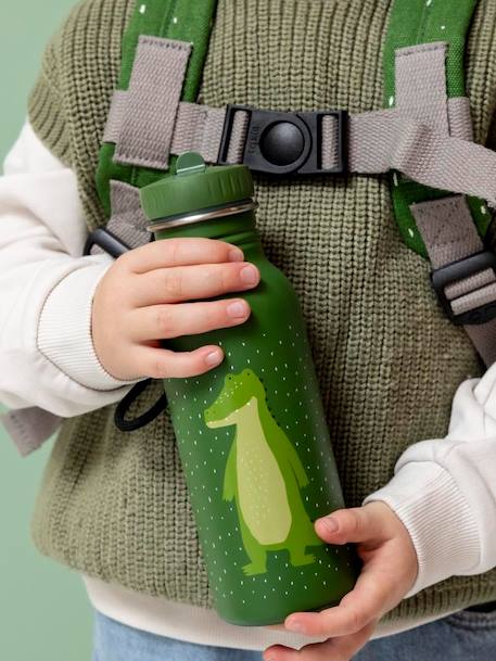 Gourde 500 ml bleu+jaune+JAUNE MOYEN UNI AVEC DECOR+lilas+marron+mauve+Mr Fox+Mrs Rabbit+rose+rose nude+rose pâle+vert+vert sapin - vertbaudet enfant 