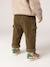 Pantalon bébé garçon velours kaki - vertbaudet enfant 