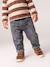 Jean denim bébé denim brut+denim gris - vertbaudet enfant 