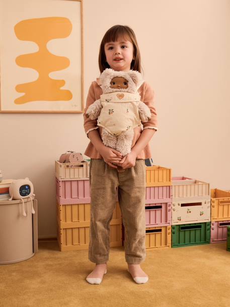 Eleanor porte-poupon imprimé rose - vertbaudet enfant 
