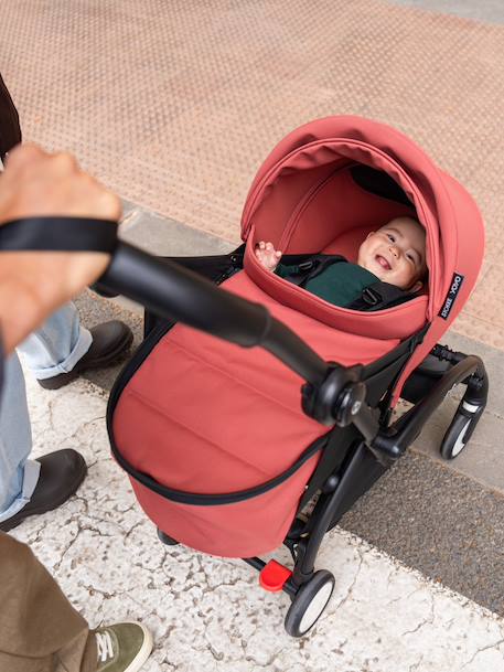 Nacelle poussette YOYO5 noir+pêche+taupe+terracotta+vert sapin - vertbaudet enfant 