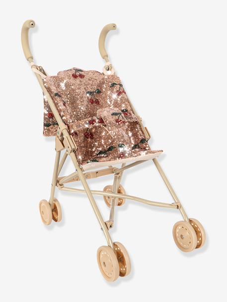 Poussette poupons crème+rose clair - vertbaudet enfant 
