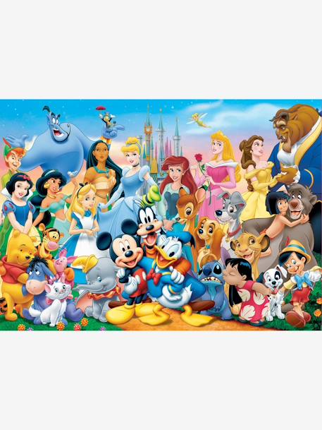 Puzzle bois 100 pièces Le monde merveilleux de Disney® EDUCA BLEU - vertbaudet enfant 