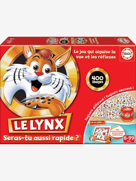 Bordspel Lynx 400 afbeeldingen EDUCA rood - vertbaudet enfant 