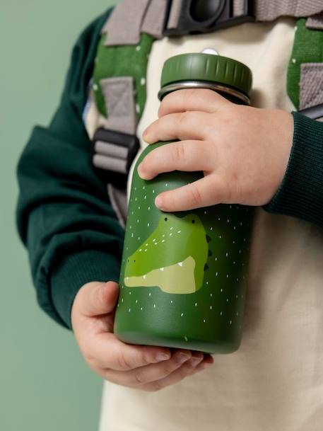 Gourde 350 ml bleu glacier+bleu pétrole+jaune+marron+mauve+Mr Fox+Mr Lion+Mrs Elephant+Mrs Rabbit+rose+rose nude+rose pâle+rouge+vert+vert sapin - vertbaudet enfant 