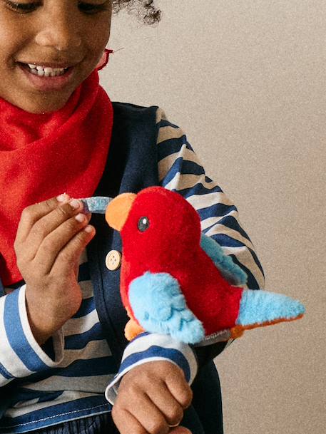 Bracelet perroquet peluche rouge - vertbaudet enfant 