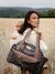 Sac à langer Sydney II beige imprimé+marron imprimé+vert sauge - vertbaudet enfant 
