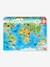 Puzzle 150 pièces Mappemonde Animaux BLEU - vertbaudet enfant 