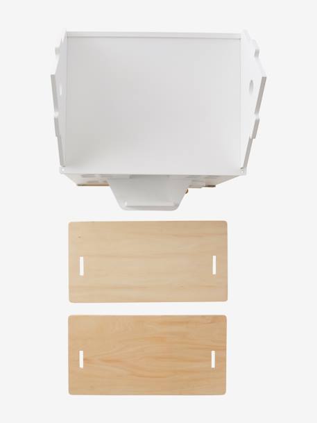 Maison romantique des amis des petits + mobilier en bois FSC® blanc - vertbaudet enfant 