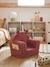 Fauteuil en velours ourson rose - vertbaudet enfant 