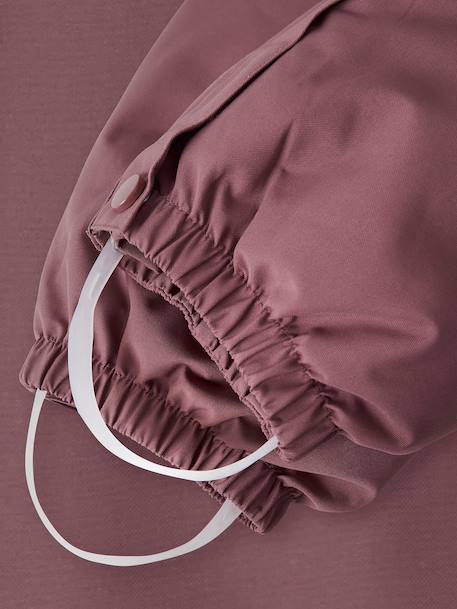 Combinaison de neige doublée polaire enfant NAME IT bleu foncé+mauve - vertbaudet enfant 