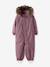 Combinaison de neige doublée polaire enfant NAME IT bleu foncé+mauve - vertbaudet enfant 