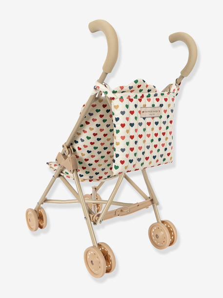 Poussette poupons crème+rose clair - vertbaudet enfant 
