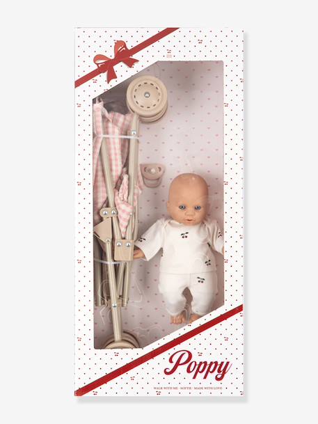 Coffret cadeau poupon poussette rose - vertbaudet enfant 