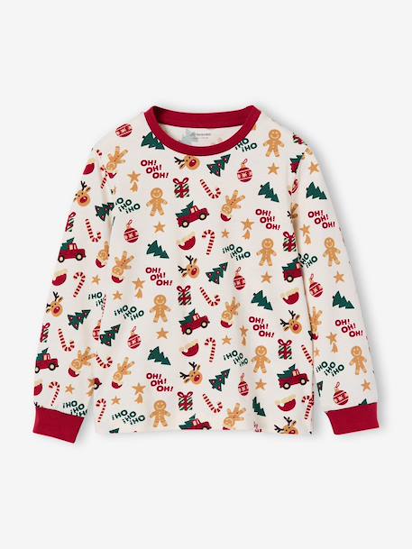 Pyjama de Noël garçon écru - vertbaudet enfant 