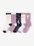 Lot de 5 mi-chaussettes tennis fille Harry Potter bois de rose - vertbaudet enfant 