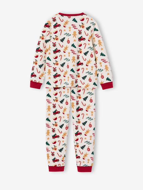 Jongenskerstpyjama ecru - vertbaudet enfant 