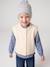 Mouwloos meisjesvest met knopen lila+vanille - vertbaudet enfant 