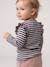 T-shirt manches longues bébé fille rose+vanille - vertbaudet enfant 